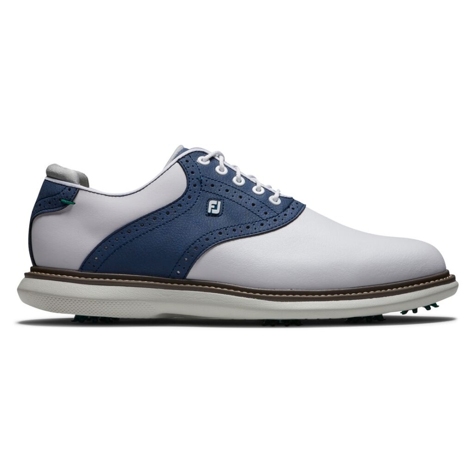 Footjoy Switzerland Traditionen White-navy
