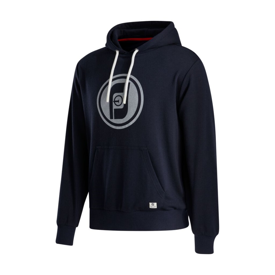 Footjoy Switzerland Navy FJ Heritage Hoodie – Stil Der Vorherigen Saison
