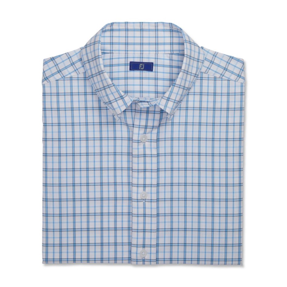 Footjoy Switzerland White-light Ocean Superweiches Gewebtes Plaid