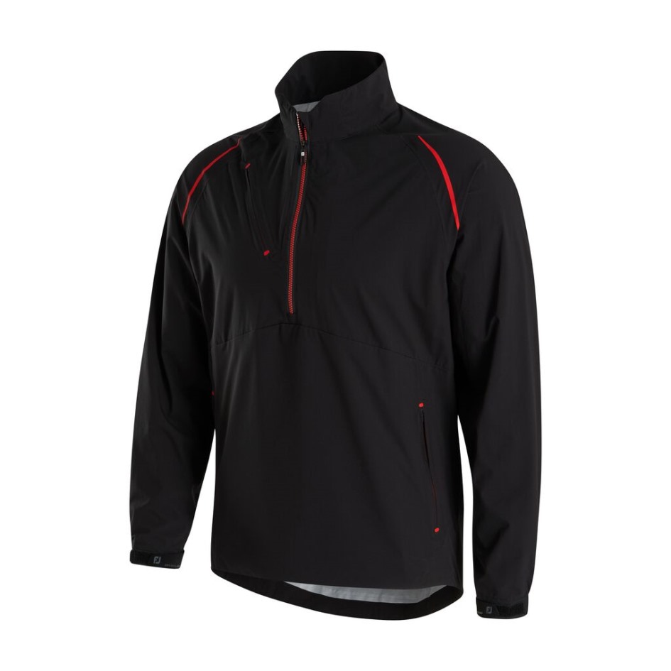Select Ls Rain Shirt-vorsaison Style Footjoy Switzerland Schwarz-rot